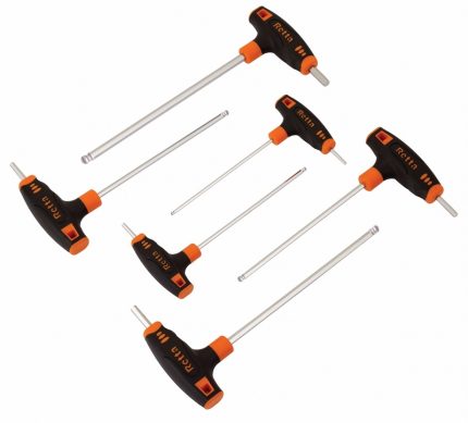 T Saplı Allen Anahtar Takımı -Topbaşlı